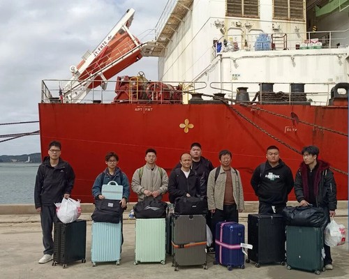 廈門(mén)華洋順利完成“SILK ROAD 03”輪換員訪(fǎng)船